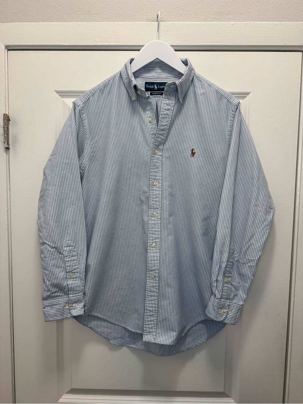 Polo Ralph Lauren Classic Fit Cotton Oxford Long Sleeve Button Down